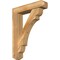 Ekena Millwork Olympic Craftsman Rough Sawn Bracket w/ Offset Brace, Western Red Cedar, 6"W x 26"D x 34"H BKT0604X26X34OLY04RWR - alternate 1